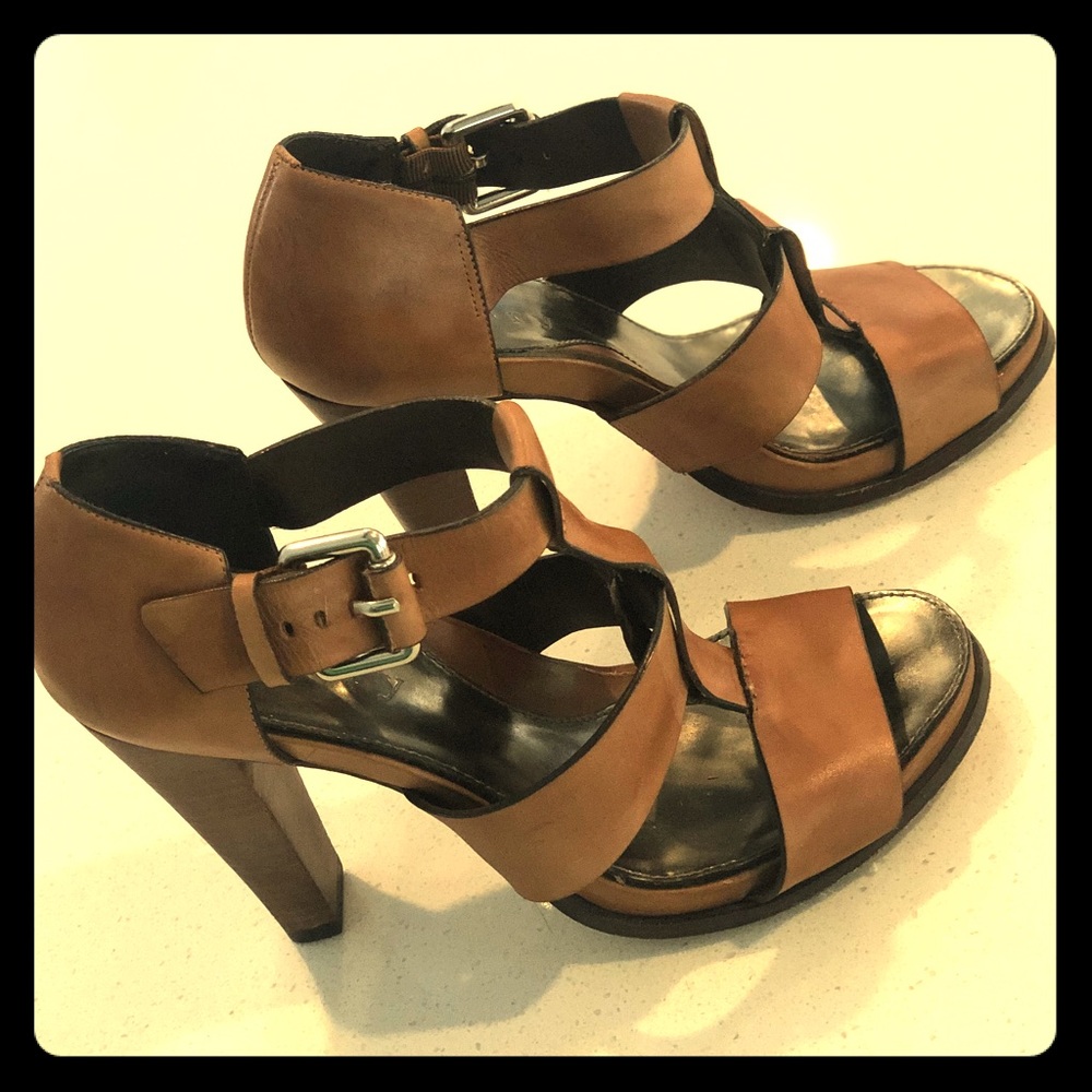 Theory heeled sandals